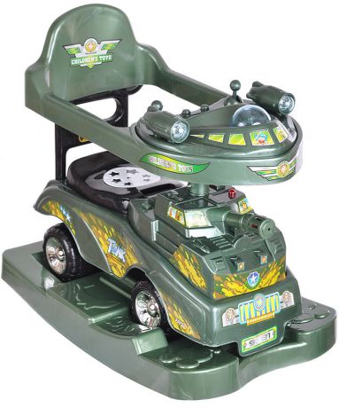 Toysmax Каталка Боевая машина 3 в 1 зеленая