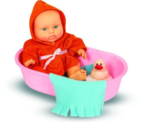 Весна Карапуз в халате в ванночке мальчик 20 см