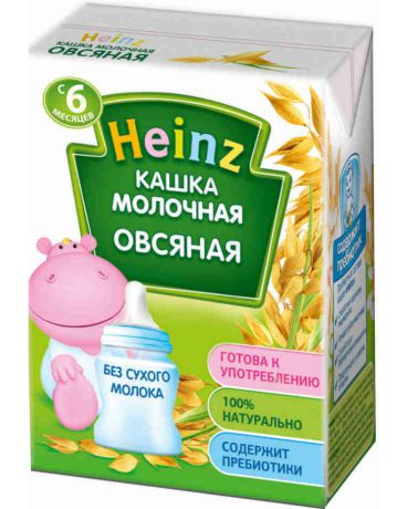 Heinz молочная готовая овсяная 200 г
