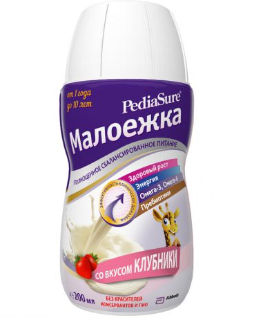 PediaSure со вкусом клубники