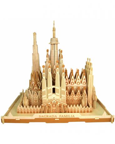 Wooden Toys деревянная Храм Саграда Фамилия