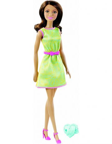Barbie Барби в салатовом платье с поясом