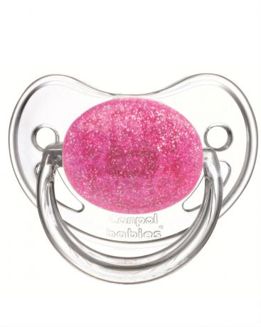 Canpol Babies латексная круглая 0-6 мес Лунный свет розовая