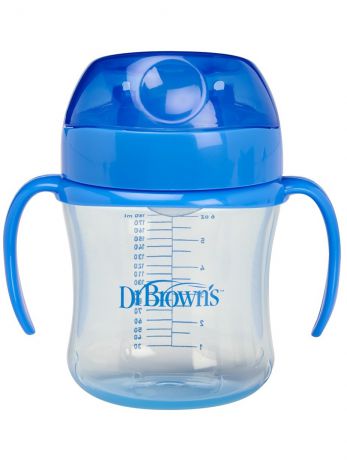 Dr.Brown’s С мягким носиком 180 мл синяя