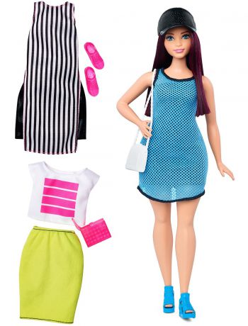 Barbie Игра с модой Sporty Doll & Fashions Curvy