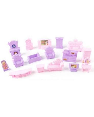 Shantou Gepai кукольной 16 предметов сиренево-розовый