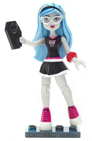 Mega Bloks Monster High Персонажи-монстры Гулия Йелпс 13 деталей