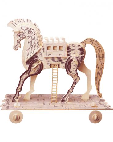 Wooden Toys деревянная Троянский конь