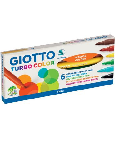 Giotto Turbo Сolor 6 цветов