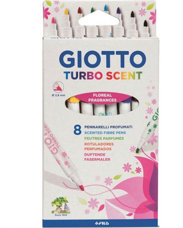 Giotto Turbo Scent 8 цветов