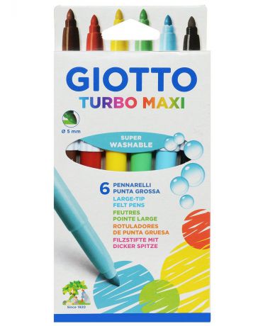 Giotto Turbo Maxi 6 цветов