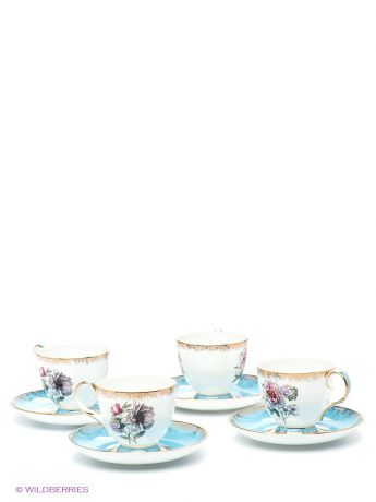 Pavone Чайный набор на 4 перс. "Цветок Неаполя"