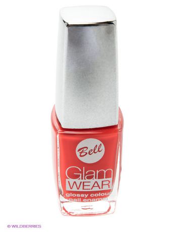 Bell Устойчивый лак для ногтей с глянцевым эффектом "Glam Wear", тон 404