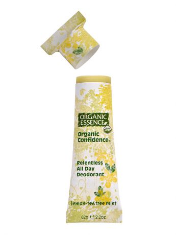 Organic Essence Органический дезодорант, Лимон и Масло Чайного Дерева 62 гр