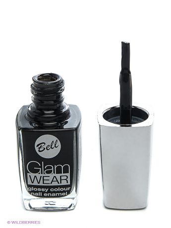 Bell Устойчивый лак для ногтей с глянцевым эффектом "Glam Wear", тон 412