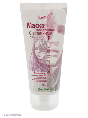 Green mama Маска каолиновая с витамином F