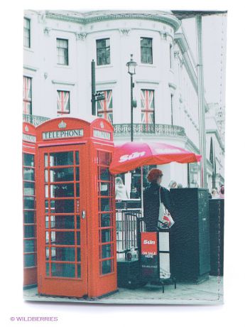 Mitya Veselkov Обложка для паспорта "Лондонские будки"