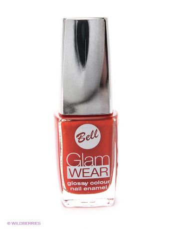 Bell Устойчивый лак для ногтей с глянцевым эффектом "Glam Wear", тон 418