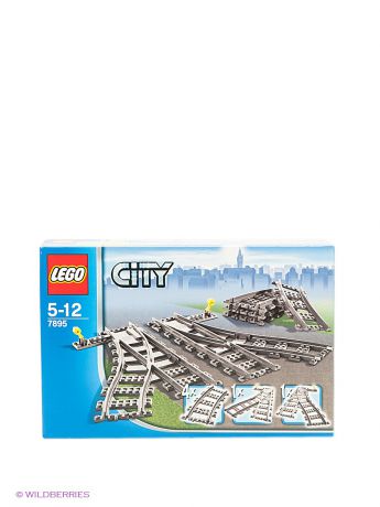 LEGO Игрушка Город Железнодорожные стрелки,номер модели 7895