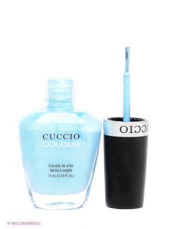 CUCCIO COLOUR Лак Cuccio Colour Under a Blue Moo, 13 мл, голубой