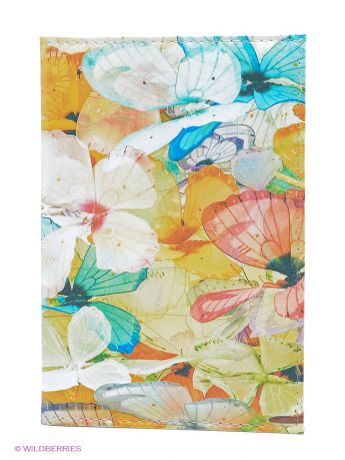 Mitya Veselkov Обложка для автодокументов Цветные бабочки