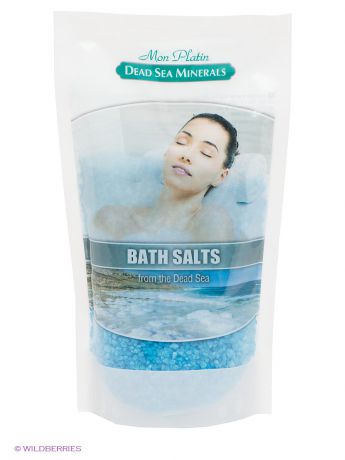 Mon Platin DSM Натуральная соль Мертвого моря с ароматическими маслами (голубая),