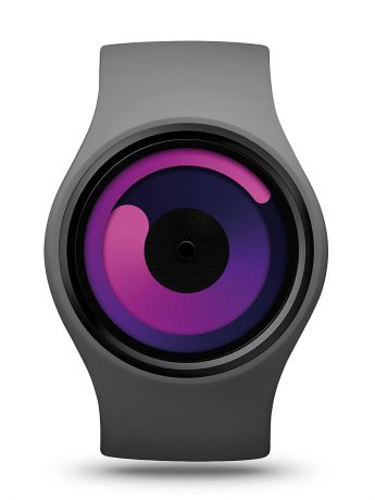Ziiiro Наручные часы Gravity Grey - Purple