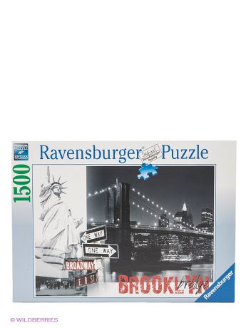 Ravensburger Пазл "Бруклинский мост", 1500 элементов