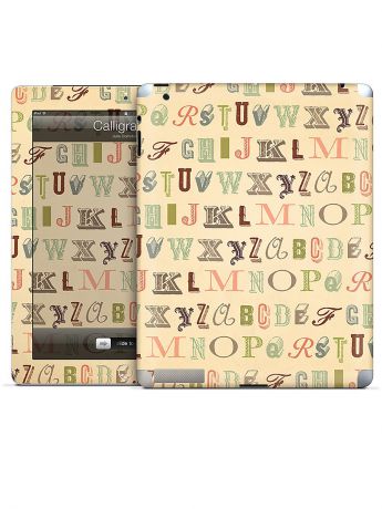 Gelaskins Виниловая наклейка для iPad Calligraphy-Julie Comstock.