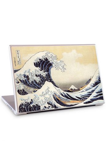 Gelaskins Наклейка для ноутбука 15.4" The Great Wave-Katsushika Hokusai