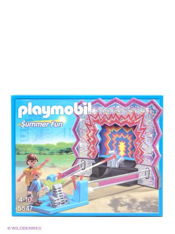 Playmobil Парк Развлечений Аттракцион "Сбей банки"