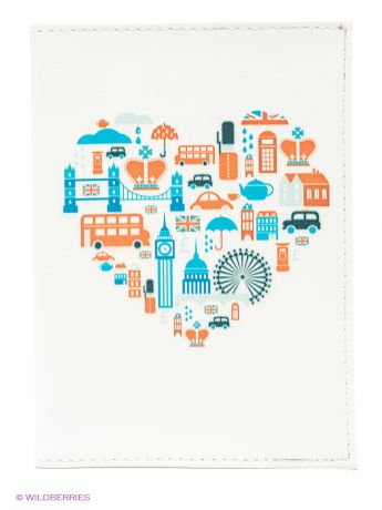 Mitya Veselkov Обложка для паспорта "Сердце Лондона"