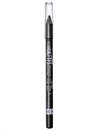 Rimmel Стойкий карандаш для век Scandaleyes Kohl 001 тон black