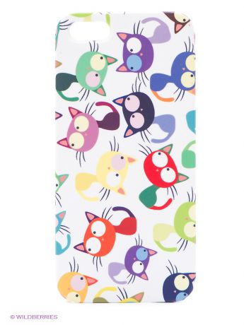 Mitya Veselkov Чехол для IPhone 5 "Цветные кошки"