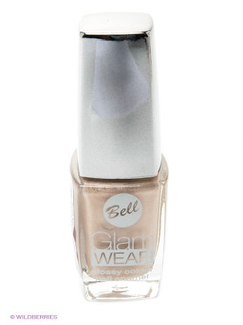 Bell Устойчивый лак для ногтей с глянцевым эффектом "Glam Wear", тон 417