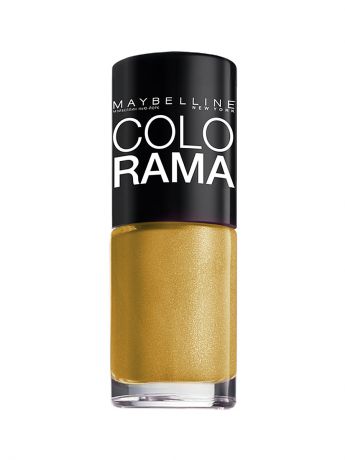 Maybelline New York Лак для ногтей "Colorama", оттенок 108, Золотой песок, 7 мл