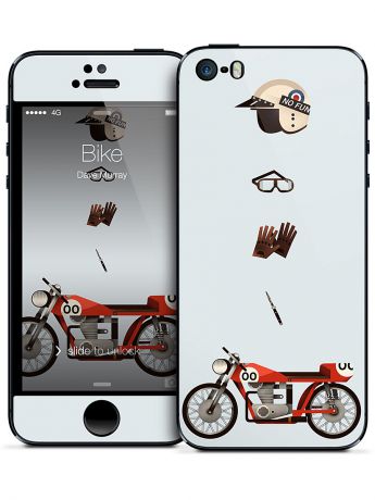 Gelaskins Наклейка для iPhone 5/5S Bike - Dave Murray