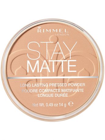 Rimmel Пудра Stay Matte Re-pack (silky beige), тон 005.