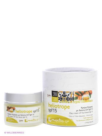 Mastic Spa Крем для лица дневной с УФ-фильтрами "Heliotrope SPF 15"