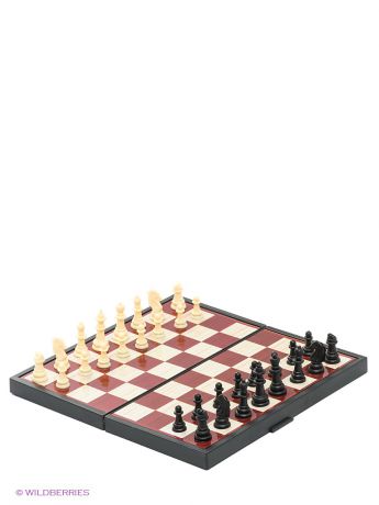 Играем вместе Шахматы магнитные "Играем вместе" 4 в 1 (шахматы, шашки, нарды, карты)