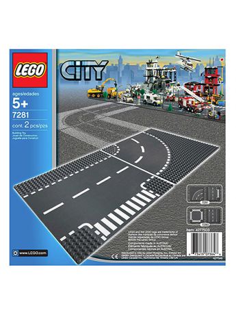 LEGO Игрушка Город Т-образная развязка,номер модели 7281