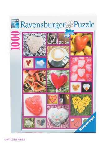 Ravensburger Пазл "Сердце", 1000 шт