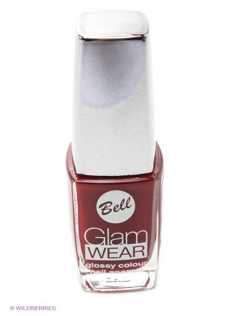 Bell Устойчивый лак для ногтей с глянцевым эффектом "Glam Wear", тон 407