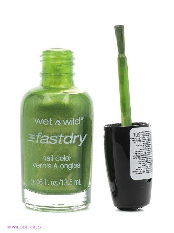 Wet n Wild Лак для ногтей "Fast dry nail polish", тон Sage in the city