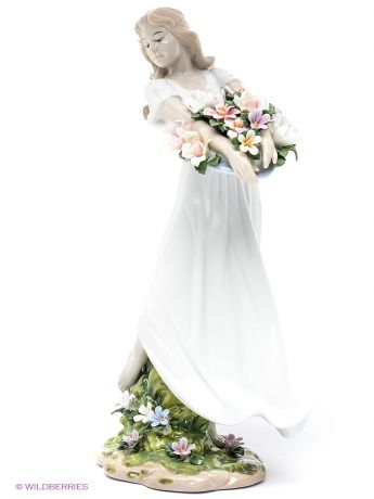 Pavone Статуэтка "Девушка с цветами"