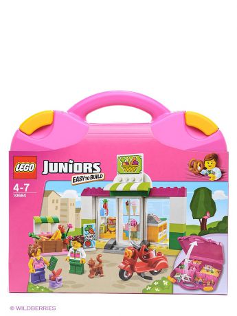 LEGO Конструктор "Джуниорс. Чемоданчик Супермаркет", номер модели 10684