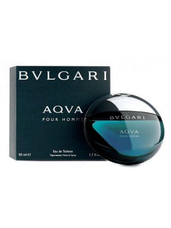 BVLGARI Туалетная вода Bvlgari Aqua Homme, 50 мл