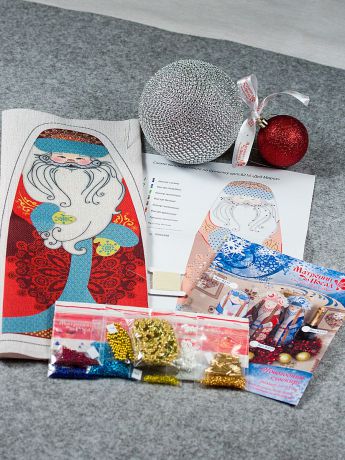 Матренин Посад Набор для шитья и вышивания "Дед Мороз"