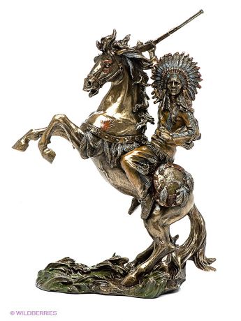 Veronese Статуэтка "Индеец на коне"