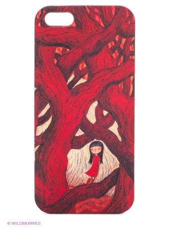 Mitya Veselkov Чехол для IPhone 5 "В красном кустарнике"